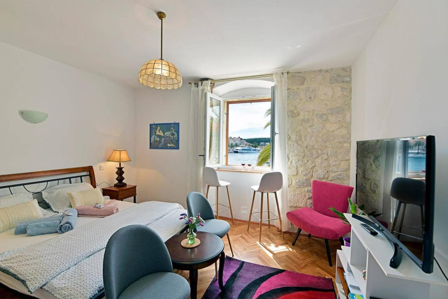 Harmony Room With A Magical Seaview Χβαρ Εξωτερικό φωτογραφία